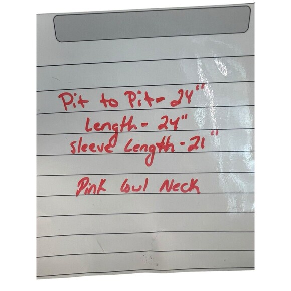 PINK VS Oversized Cowl Neck Pullover M Green Black Logo Sleeve Colorblock - Picture 8 of 11